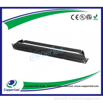 UTP Cat.6 1U 48Port Patch panel